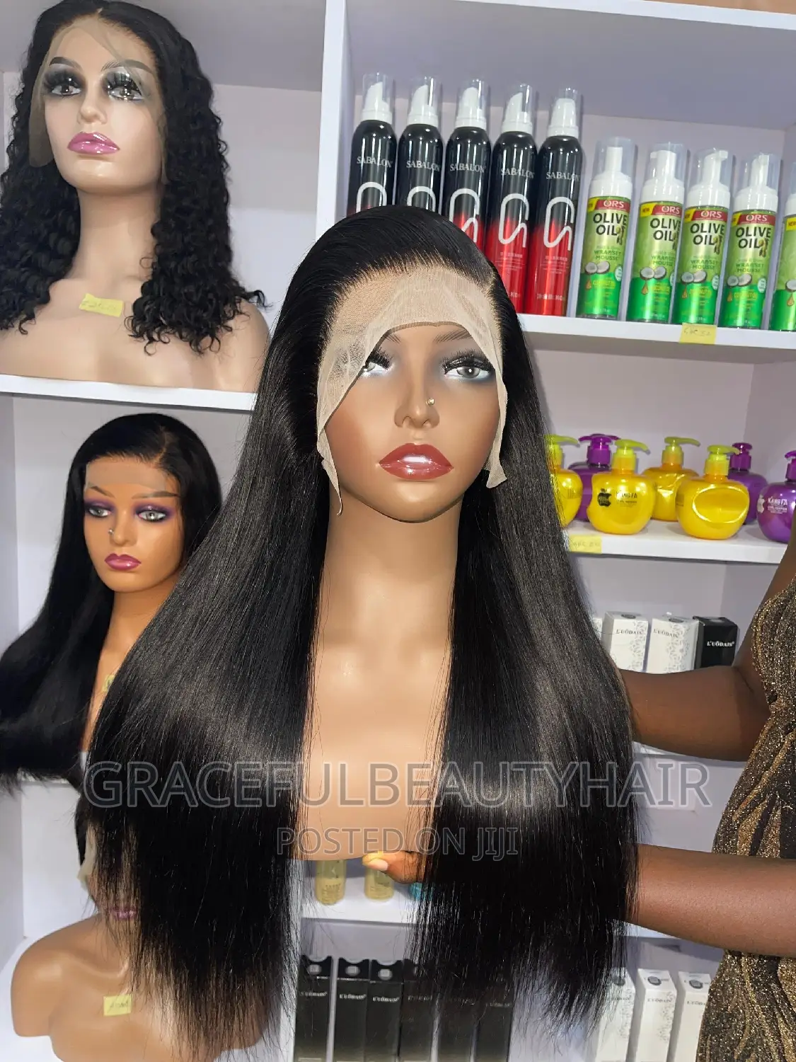 Very Beautiful Soft and Silky Double Drawn Frontal Wig Cap