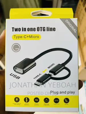 2 in 1 USB 3.0 OTG Adapter Cable