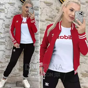 Original Women 3pcs Adidas Jack With Inner and Jogging Set