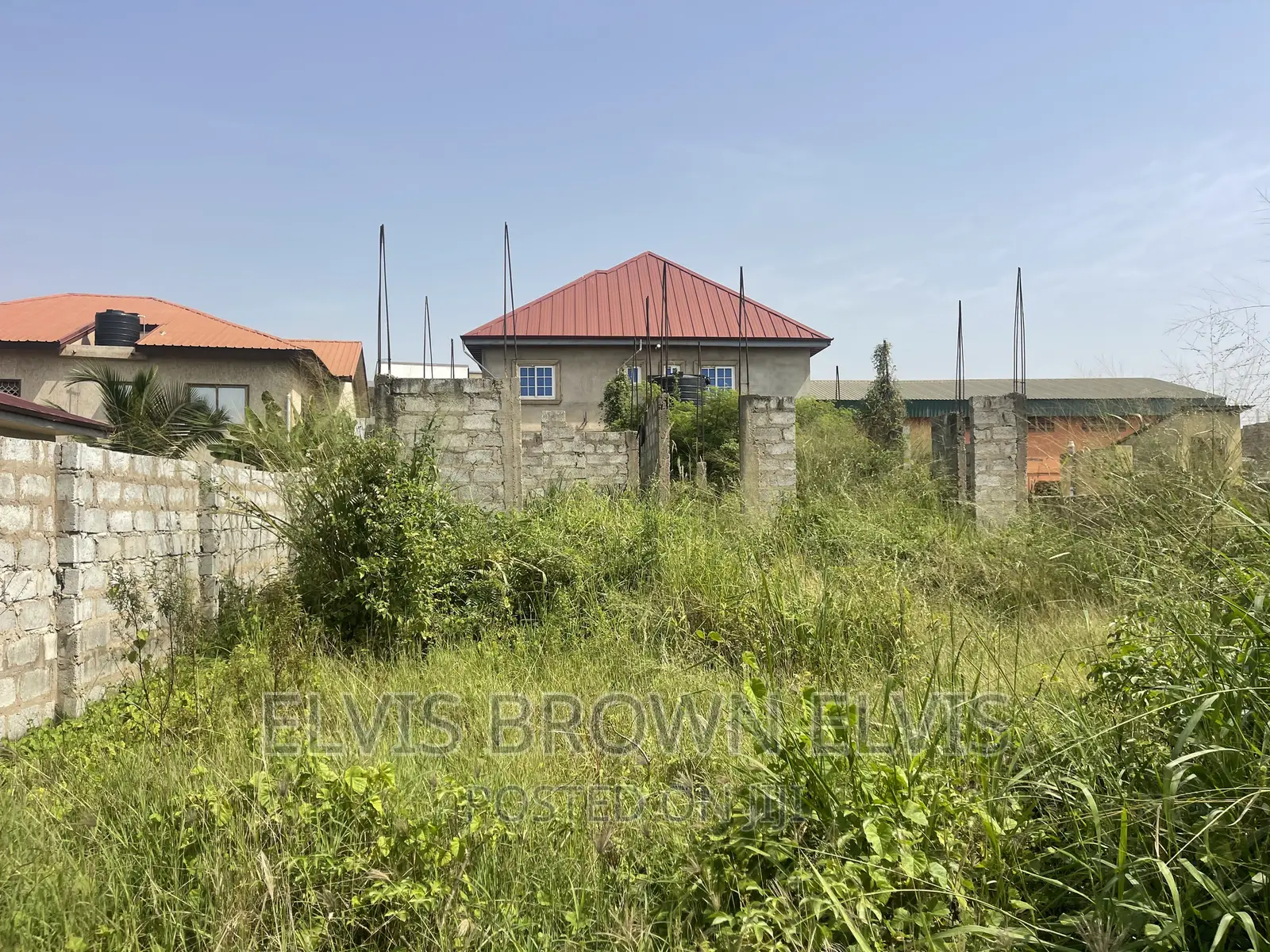 4 Bedroom Uncomplited for Sale on a Half Plot at Legon Hils