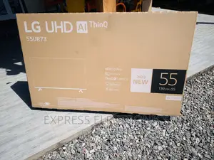 Smart LG Technology UHD 55”UR73 Tv Glossy
