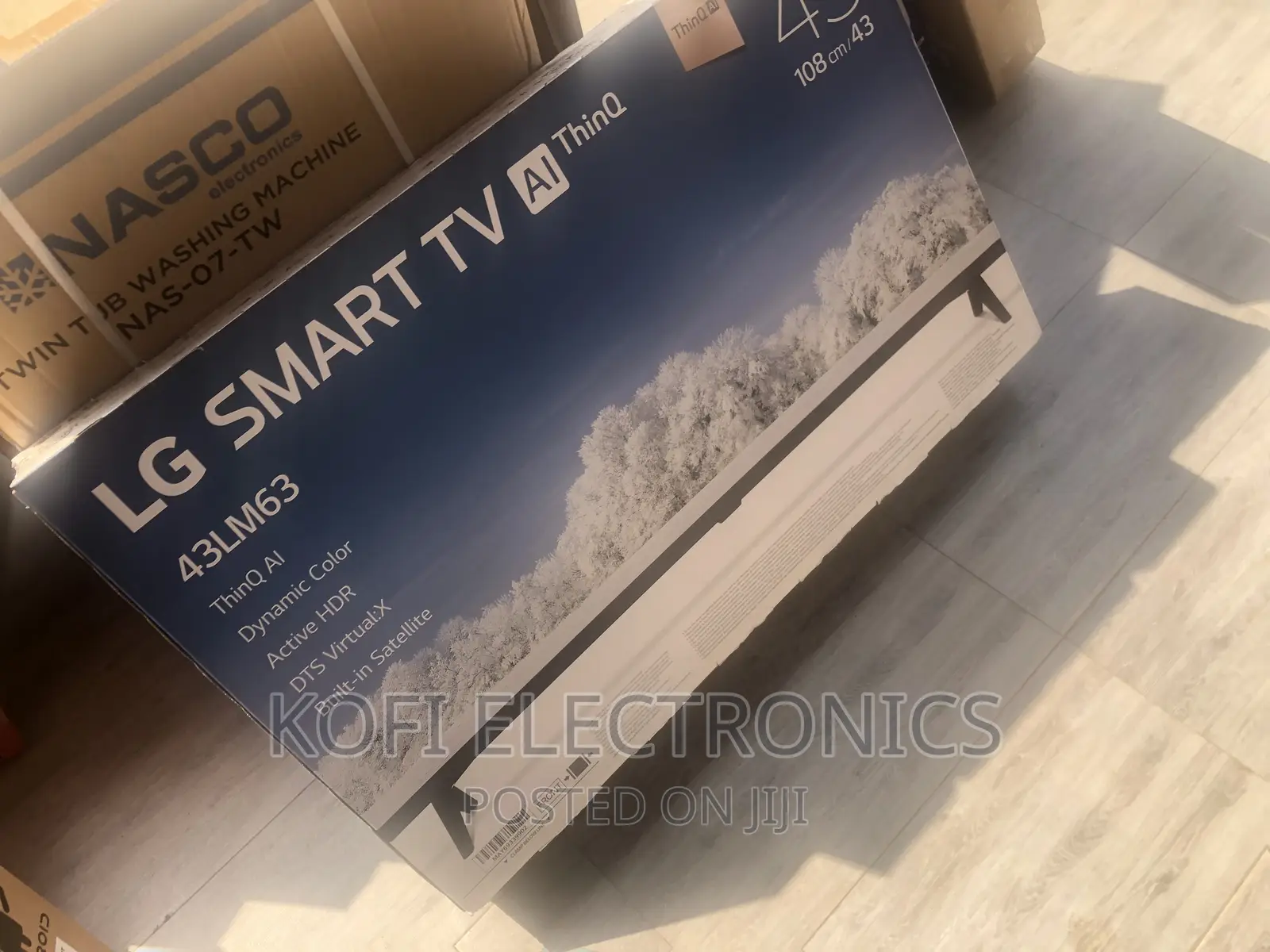 Latest Generation Connectivity-Lg 43′′ Full HDR Smart LED TV