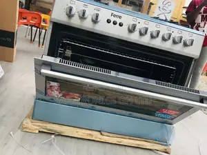 Ferre Glass Lid 5 Gas 1 Electric Oven With Grill 60x90