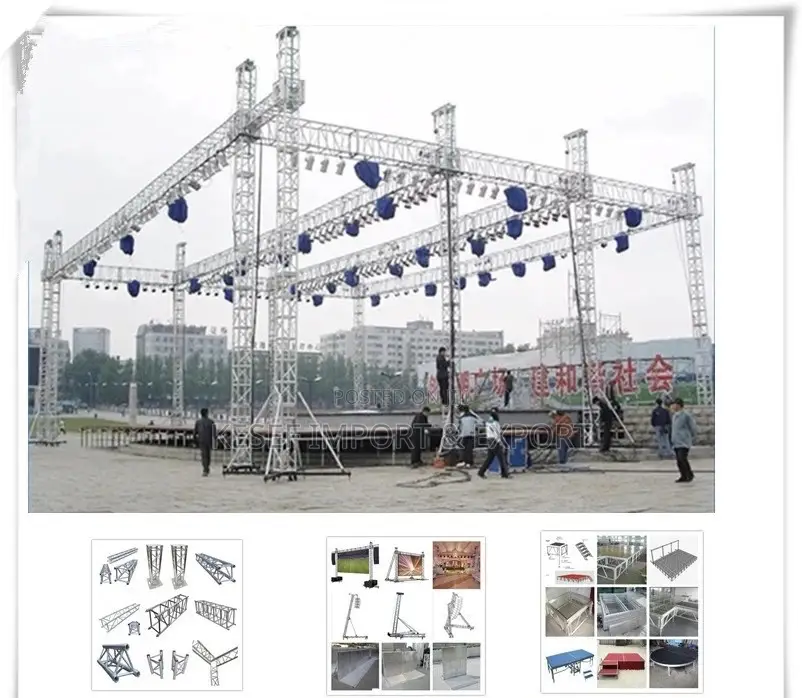 Aluminum Alloy Trusses and Stage
