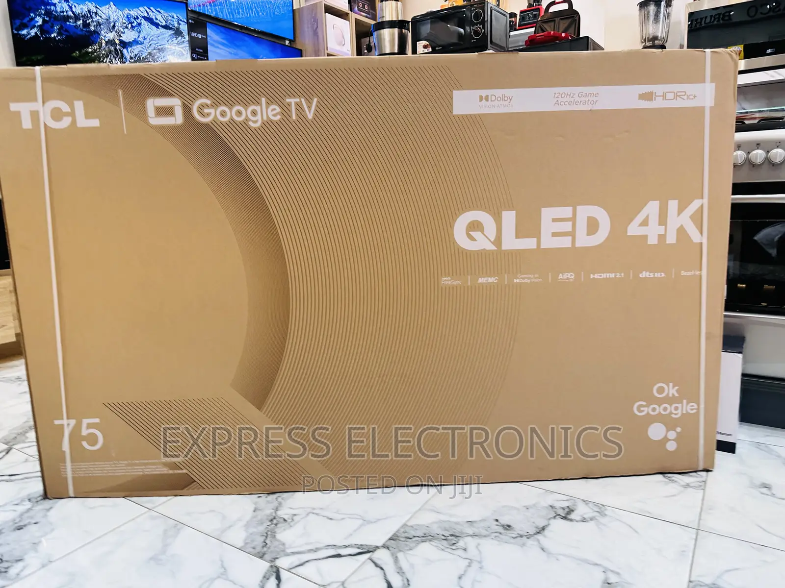 UHD QLED —- Smart Android  75”C645