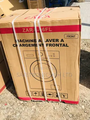 White 6kg Washingmachine Frontload Fullyautomatic Zara