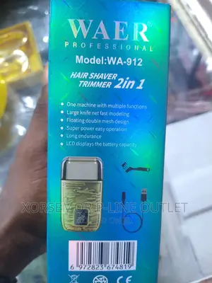 Waer 2 in 1 Electric Skin Clipper