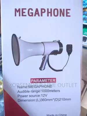 80w Audio Megaphone