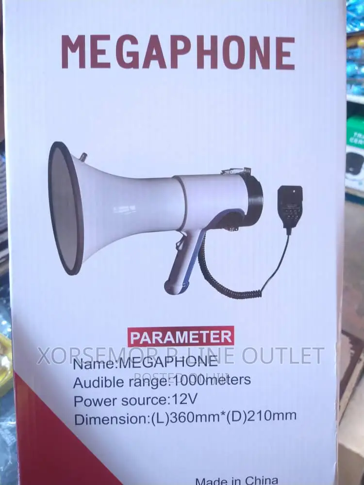 80w Audio Megaphone