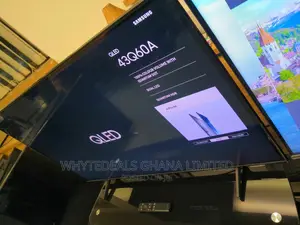 Samsung 43” Smart Uhd Ultra-Thin Qled Tv-Voice Assistant