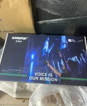 SHURE CS4 4 in 1 Wireless Microphone System