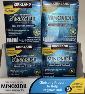 Undiluted and Sealed Kirkland Minoxidil Full Pack-[Usa Made]