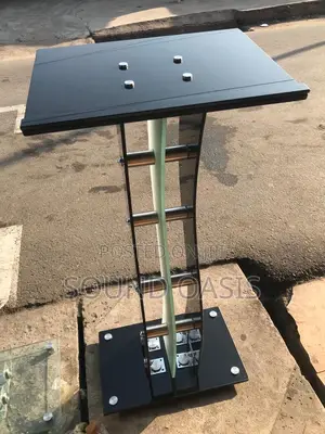 Black Glass Podium/Pulpit