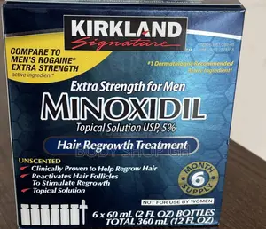 EXTRA STRENGTH Kirkland Minoxidil-Full Pack [Hair and Beard]