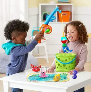 Children Kids Vtech Jiggle and Giggle Fishing Set