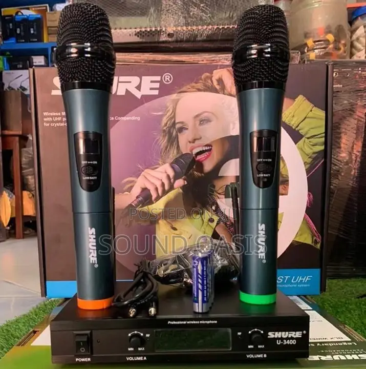 Shure U-3400 Professional Wireless Microphone System