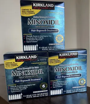 Made in USA Kirkland Minoxidil Full Pack - [ Original]