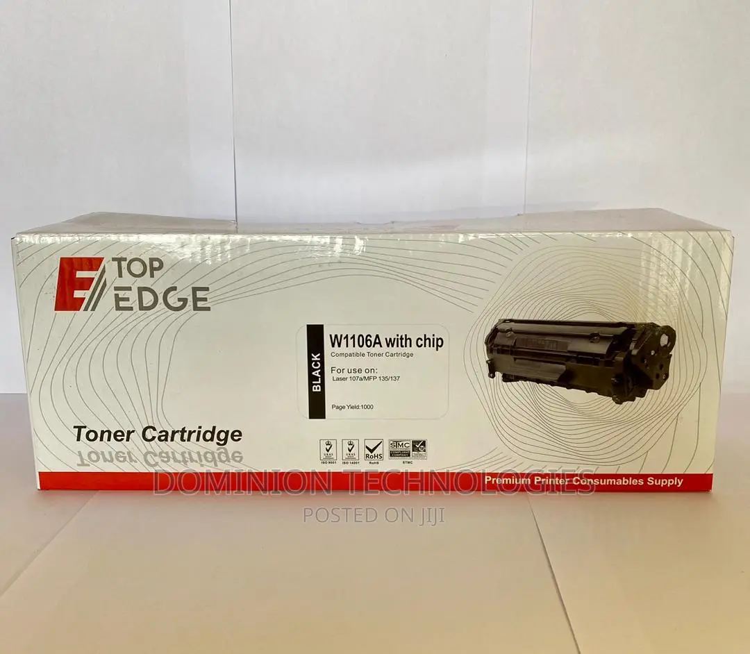 Top Edge Compatible Toner W1106A With Chip