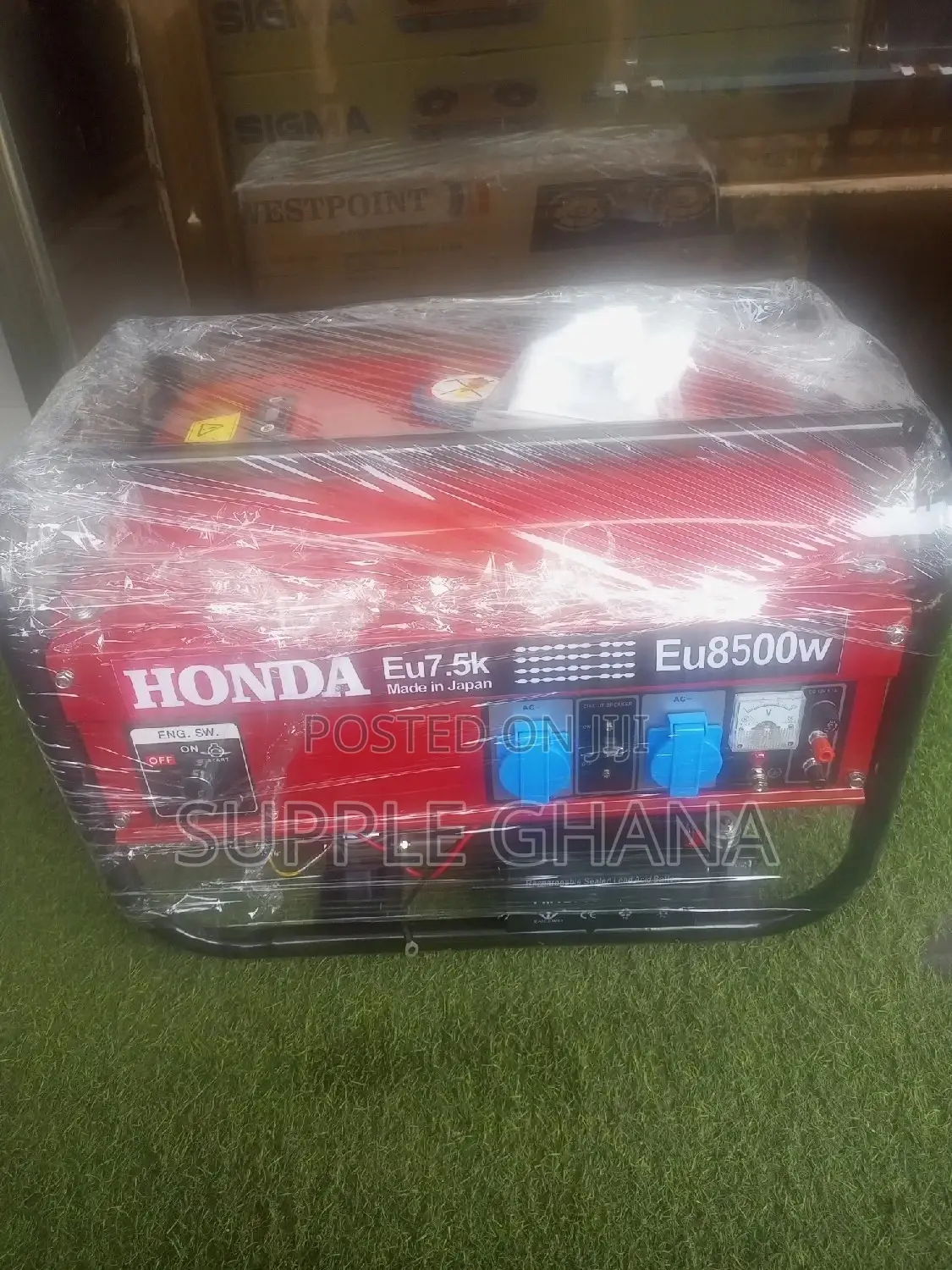 7.5kva Generator Key Start and Pull to Start