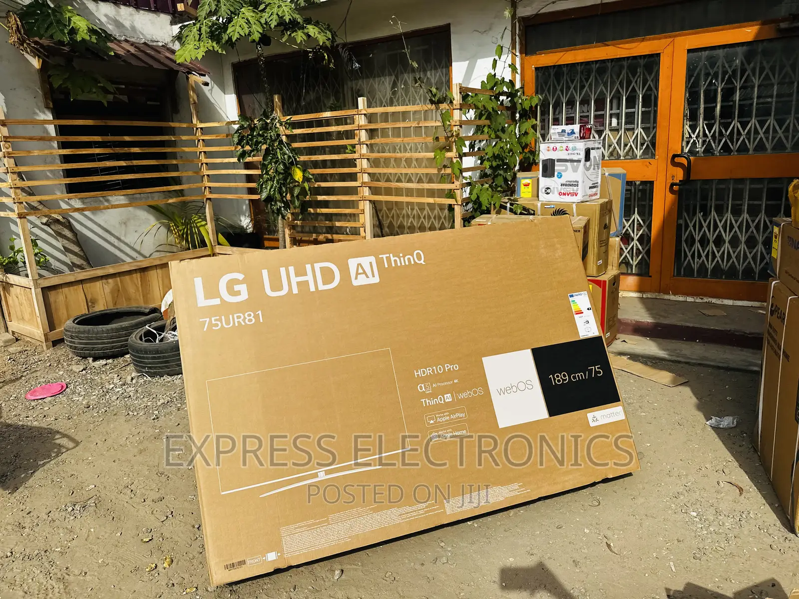 AI Processor UHD Smart LG 75”UR81 Tv