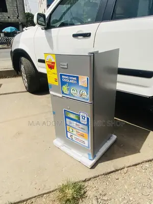 Shop Original Nasco Nasf2-120 2 Door Electric Fridge(Gray).