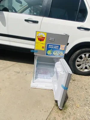 Fast Chilling Nasco Nasf2-120 2 Door Electric Fridge(Gray).