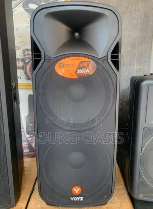 Voyz 2×15" Bluetooth Speaker System
