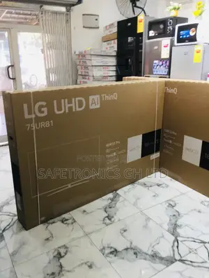 UR81 Black Lg 75 Inches Glossy LED Smart UHD Electric Tv