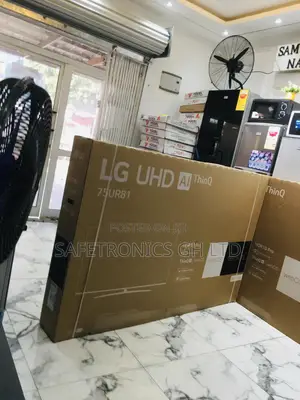 75 Inches Glossy LED Smart Black UHD Electric UR81 Lg Tv
