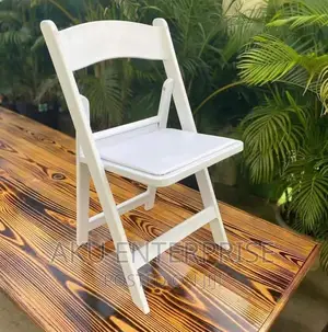 Gladiator, Wedding Party Rental Rasin Style Foldable White Chairs