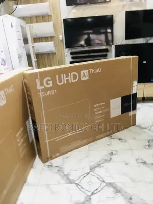 UR81 Lg Smart 75 Inches UHD Black Electric LED Glossy Tv