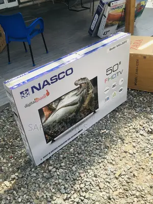 Electric 50 Inches Digital Satellite Glossy Black Nasco Tv