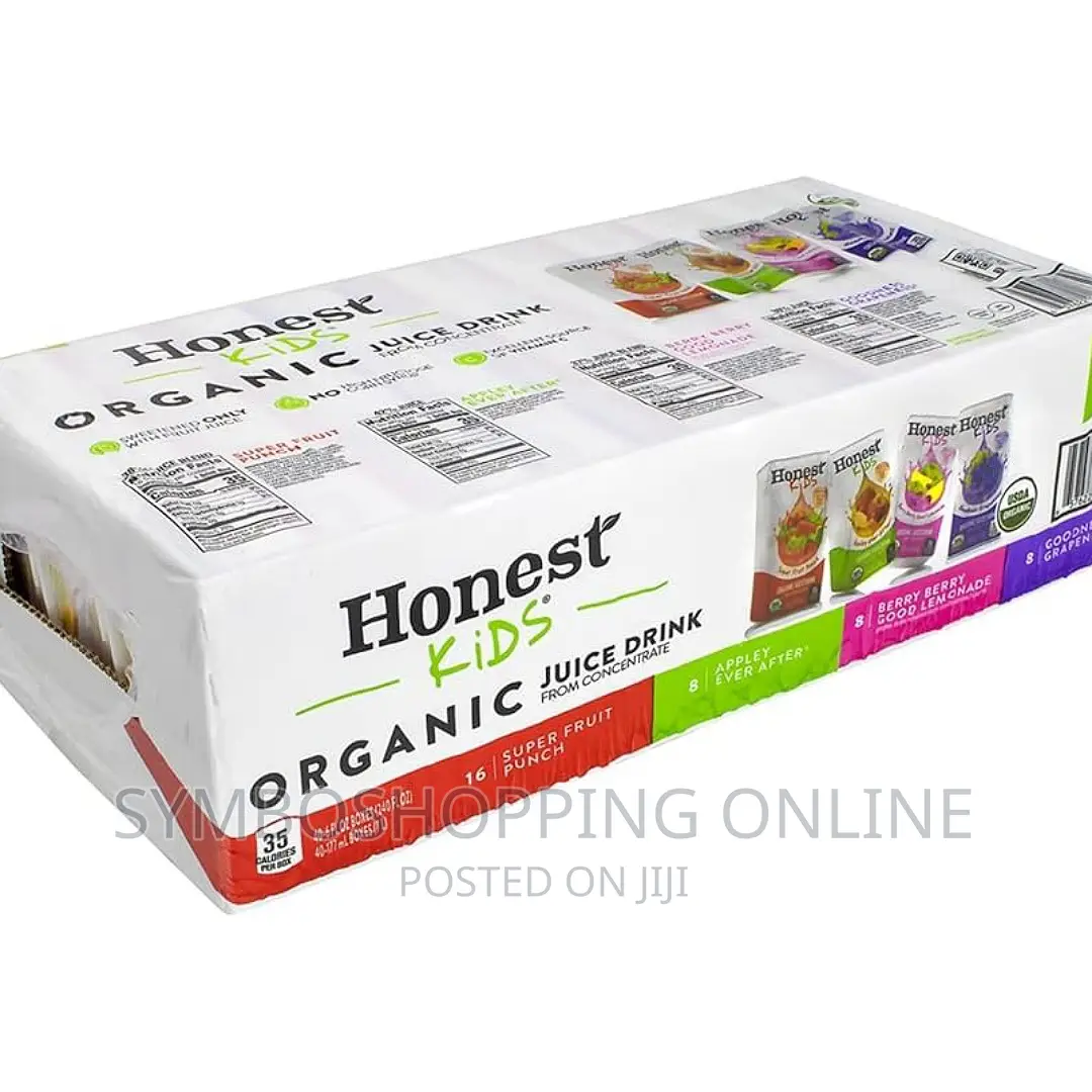Honest Kids Organic Fruit Juice Variety Pack (6 Oz., 40 Pk.)