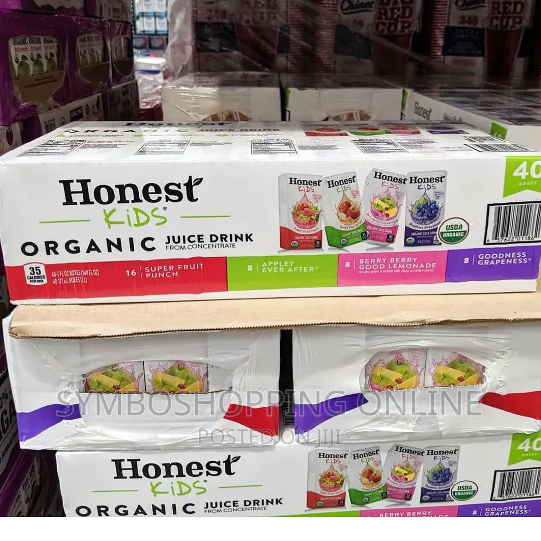 Honest Kids Organic Fruit Juice Variety Pack (6 Oz., 40 Pk.)