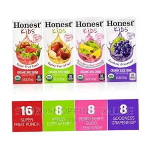Honest Kids Organic Fruit Juice Variety Pack (6 Oz., 40 Pk.)