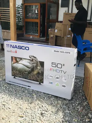 Nasco Black Satellite Digital 50 Inches Glossy LED Electric