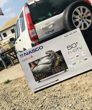 Satellite 50 Inches Glossy LED Black Nasco Digital Tv