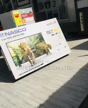  Nasco Smart 50 Inches LED Glossy Black Electric Tv