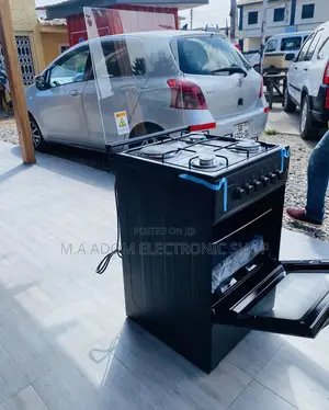 Classic Volcano 50x50 3 Gas + 1 Electric Cooker(Black).