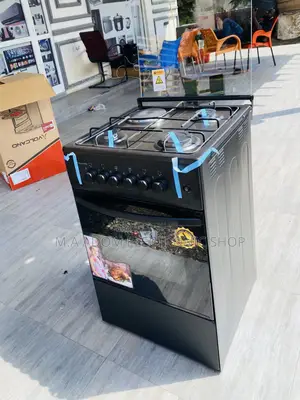 Authentic Volcano 50x50 3 Gas + 1 Electric Burner(Black) 