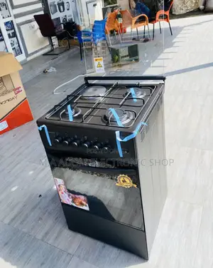 Fresh in Box Volcano 50x50 3 Gas + 1 Electric Burner(Black).