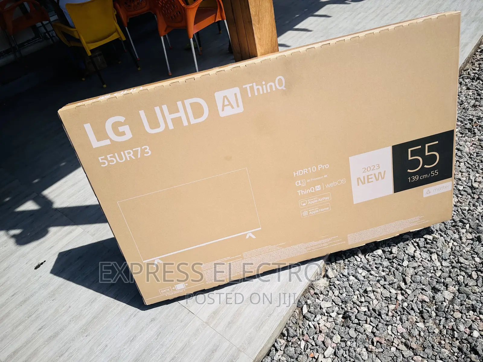 Enjoy Brilliant Processor UHD Smart LG 55”UR73