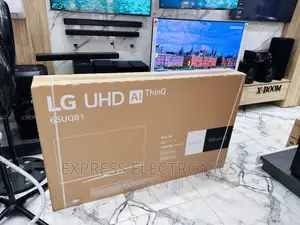 Enjoy Brilliant UHD 65”UQ81 Smart Glossy Slim Tv LG