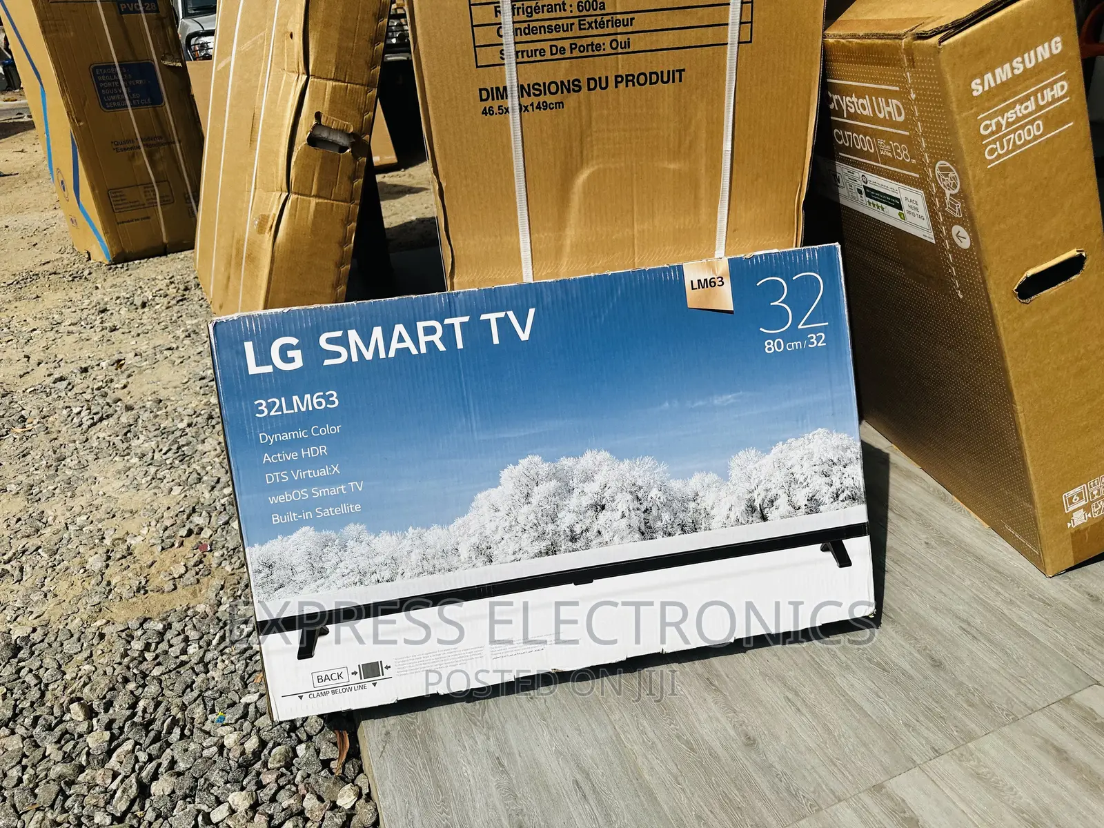 Enjoy Brilliant FHD Smart Lg 32”Lm637 Tv 