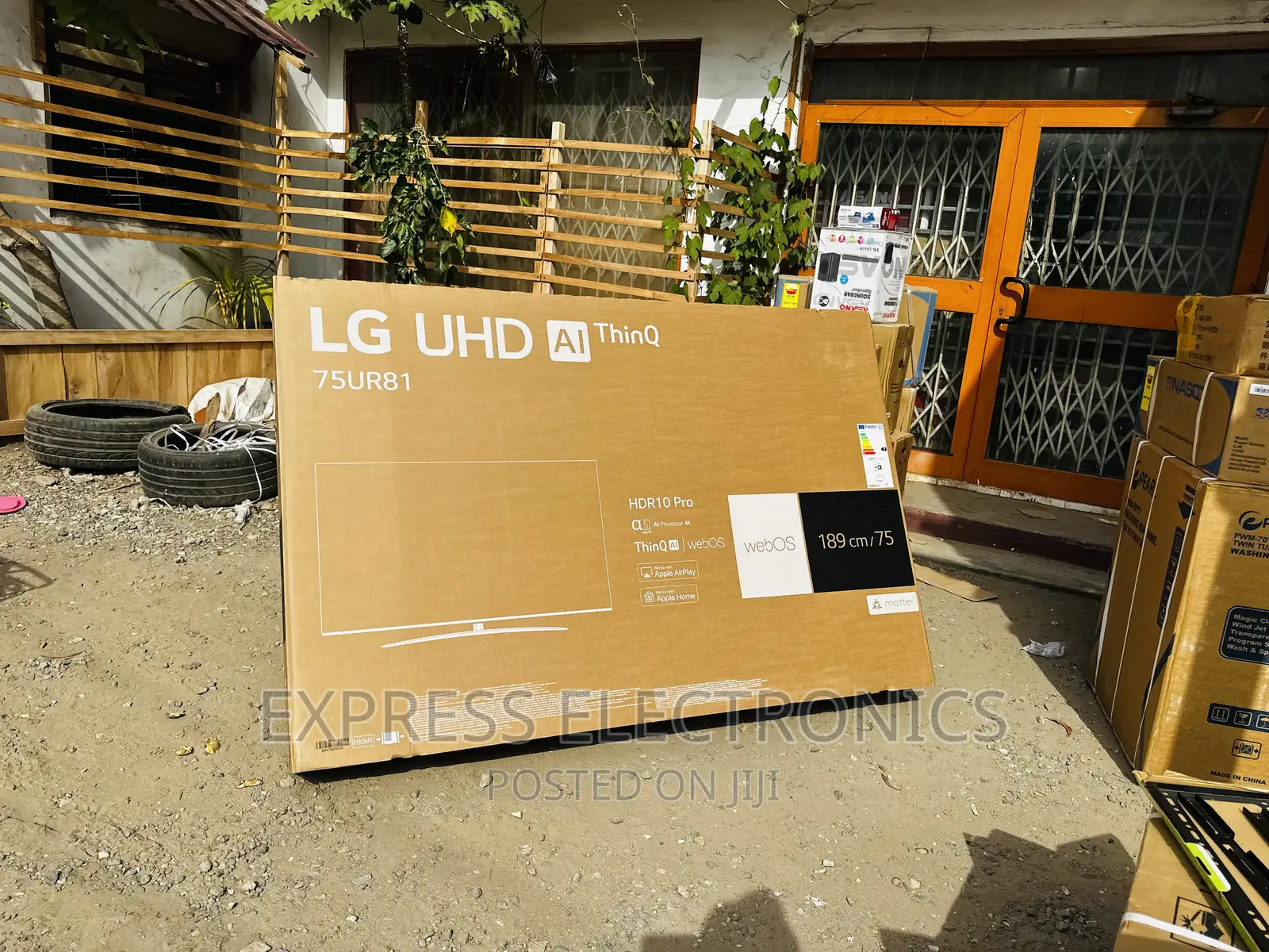 Enjoy Brilliant UHD Processor Slim Lg 75”UR81 Tv 