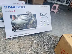 Enjoy Brilliant FHD Satellite Nasco 50”Tv.