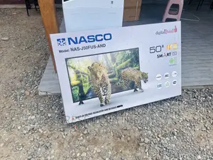 Enjoy Brilliant Smart UHD Android  Nasco 50” Tv.,