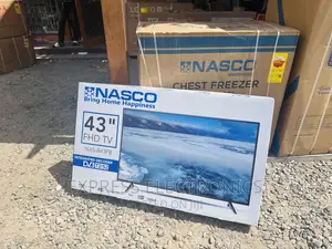 Enjoy Brilliant FHD Nasco 43”Satellite Digital Tv.,