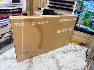 Very Well Packaged QLED UHD Android TCL 65”C64( Tv 