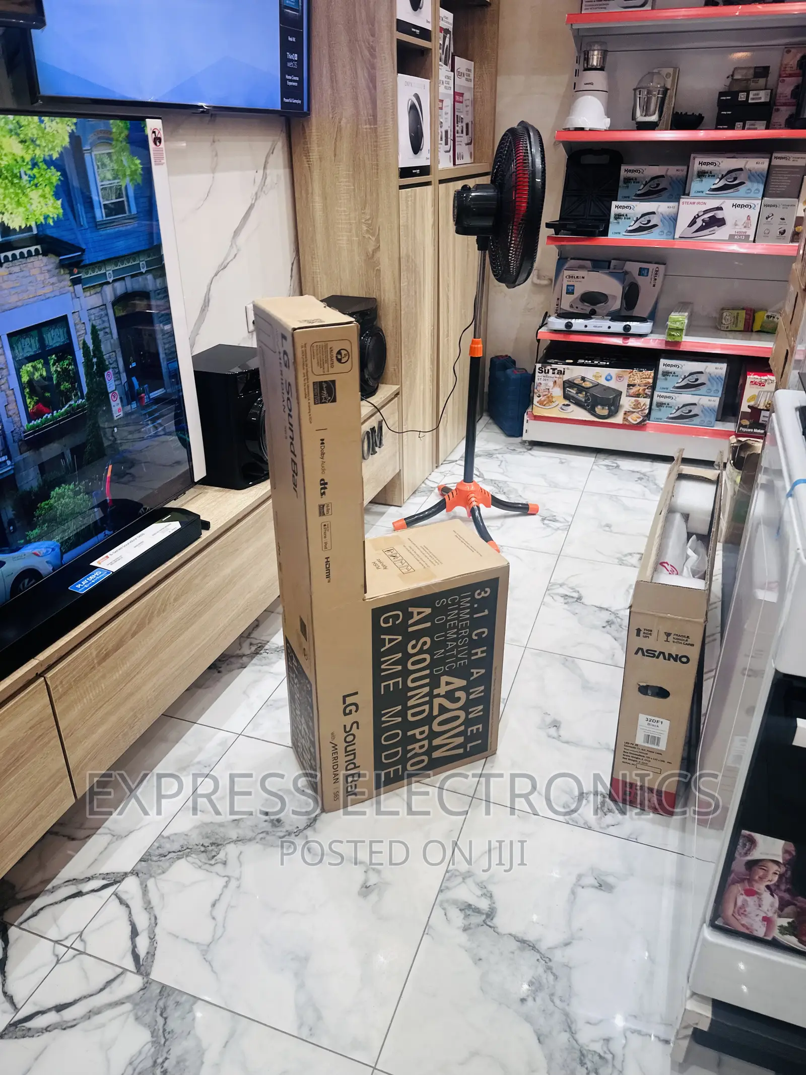 Very Well Packaged LG Sound Bar With Woofer S65Q